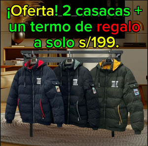 CASACAS REVERSIBLES TALLAS EXTRAS