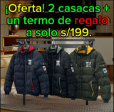 CASACAS REVERSIBLES TALLAS EXTRAS