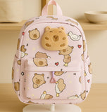 MOCHILAS ESCOLARES CAPIBARAS
