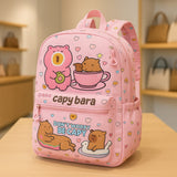MOCHILAS ESCOLARES CAPIBARAS