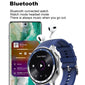 Smartwatch HD Watch X – Diseño elegante en negro y azul