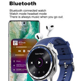 Smartwatch HD Watch X – Diseño elegante en negro y azul