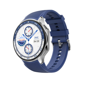 Smartwatch HD Watch X – Diseño elegante en negro y azul